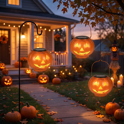 Solar Pumpkin Decor Light