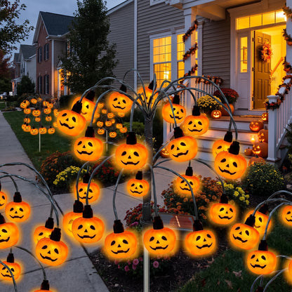 Solar Pumpkin Lume Light