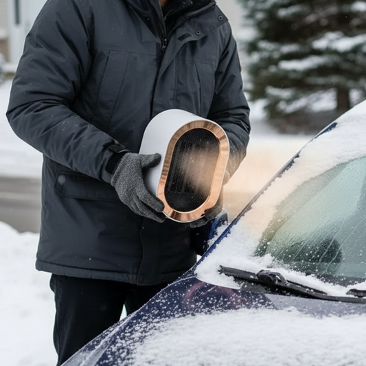 Portable Electric Heater With Fast Heating And Two Speed Settings | SLIMG:7367524358833576512