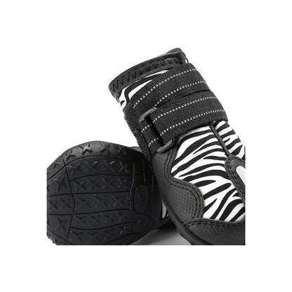 4 Pieces Of Winter Snow Hiking Dog Boots