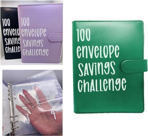 100 Envelope Challenge Budget Binder With Cash Envelopes