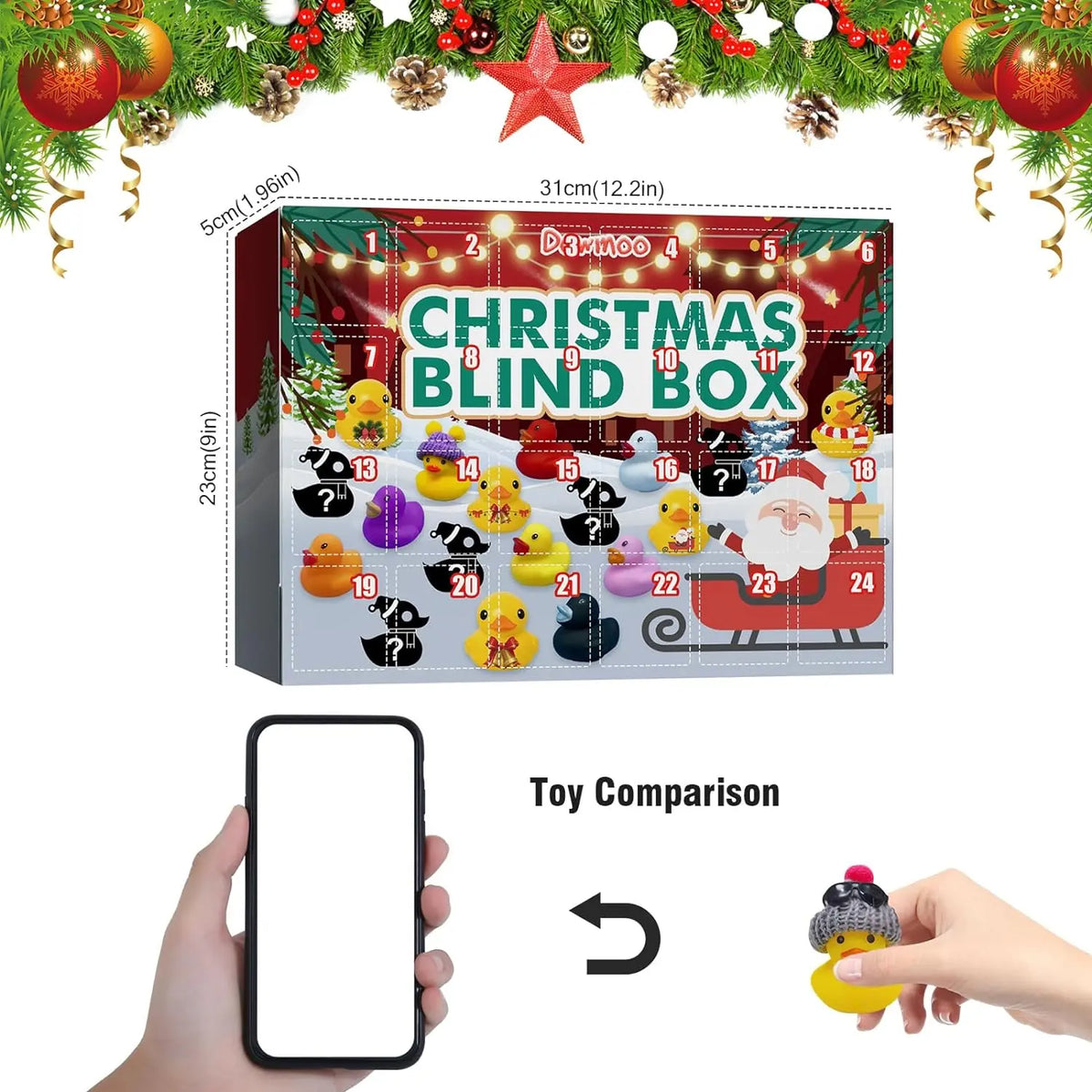 Christmas Mini Duck Blind Box