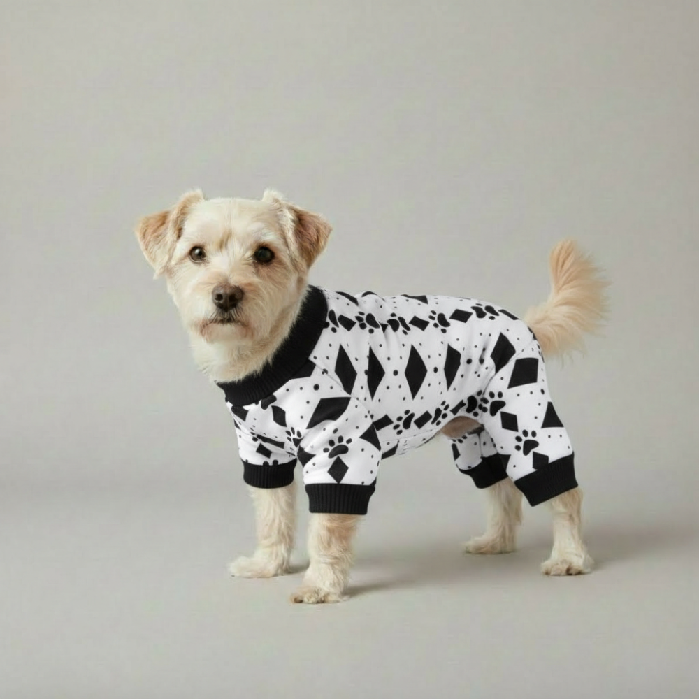 Cozy Style Printed Chihuahua Dog Pajama