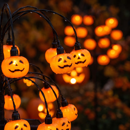 Solar Pumpkin Lume Light