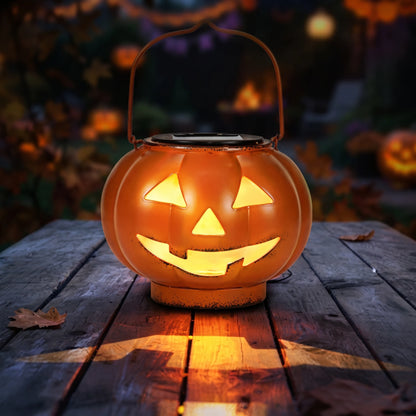 Solar Pumpkin Decor Light