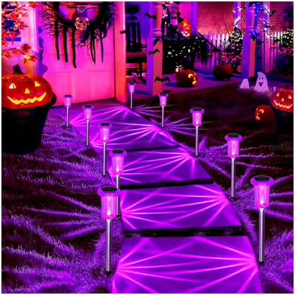 Pack Of 10 Solar Pathway Lights Outdoor Waterproof LED | SLIMG:7259928503457435247