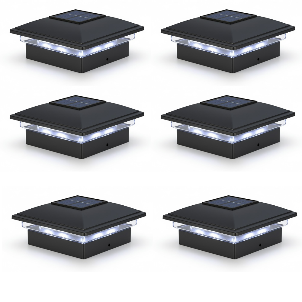 Dual Mode Waterproof Solar Post Cap Lights for Outdoor Fence | SLIMG:7259917761358337867
