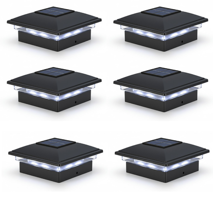 Dual Mode Waterproof Solar Post Cap Lights for Outdoor Fence | SLIMG:7259917761358337867