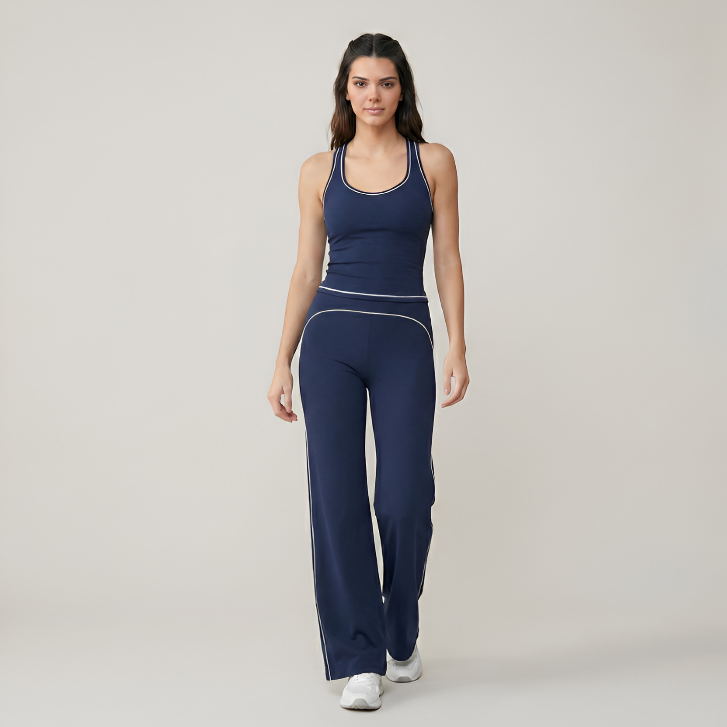 Two Piece Sporty Tracksuit Set For Women