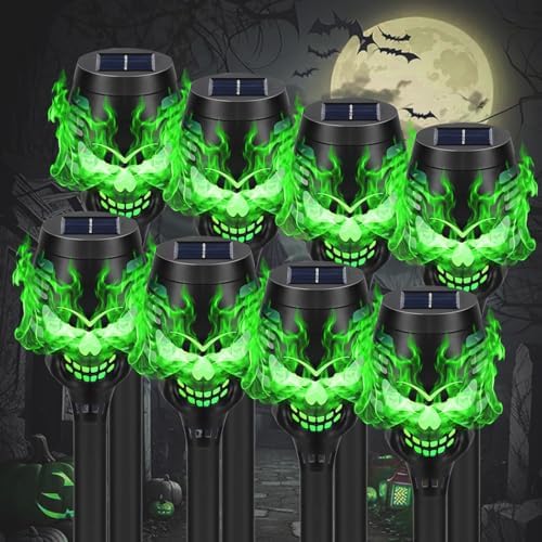 Solar Skull Torch Lights