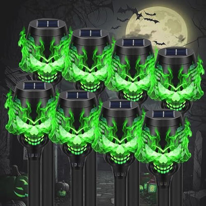 Solar Skull Torch Lights