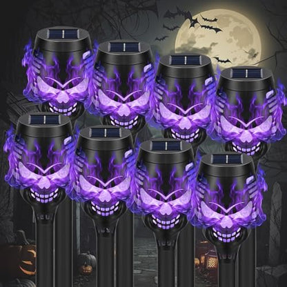 Solar Skull Torch Lights