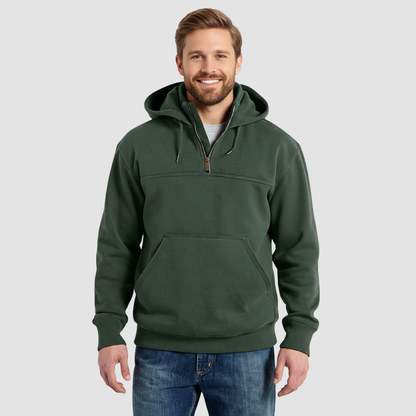 Rain Defender Loose Fit Quarter Zip Sweatshirt
