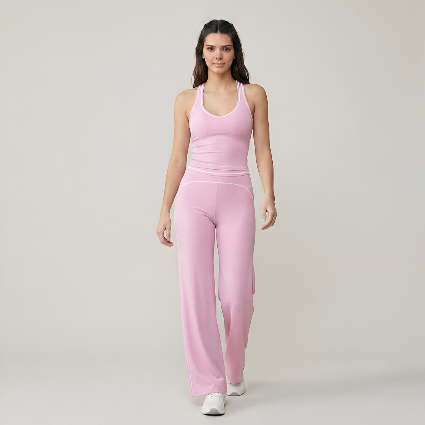 Two Piece Sporty Tracksuit Set For Women