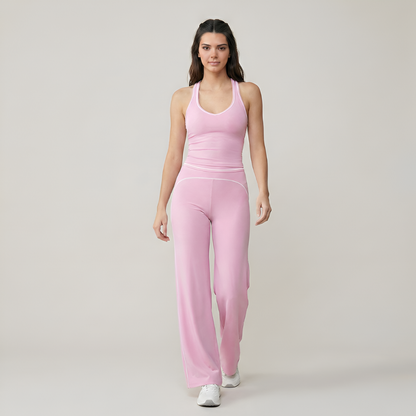 Two Piece Sporty Tracksuit Set For Women