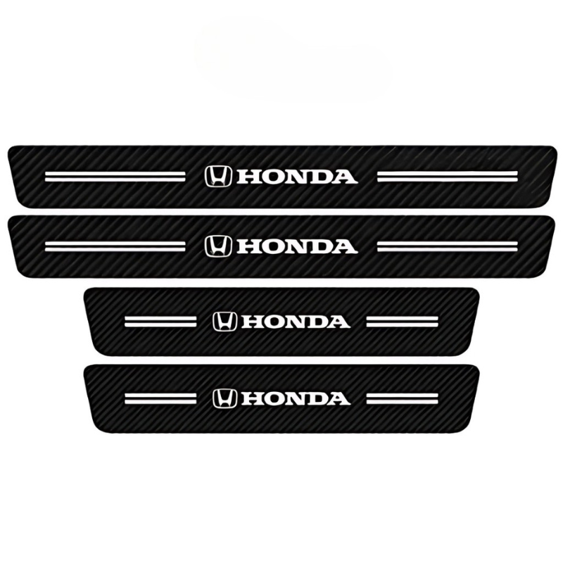 4 Pack Door Sill Protector With Carbon Film Anti Scratch-Car Door Sills | SLIMG:7057174998935414178