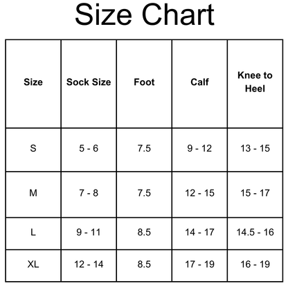 6 Pairs Copper Compression Socks
