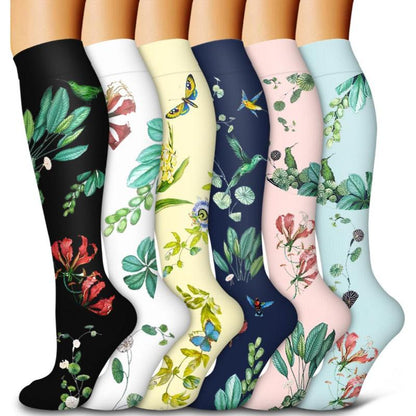 6 Pairs Copper Compression Socks