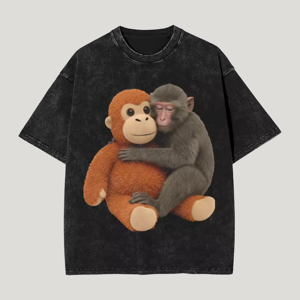 Punch Monkey And Ora Mama T Shirt