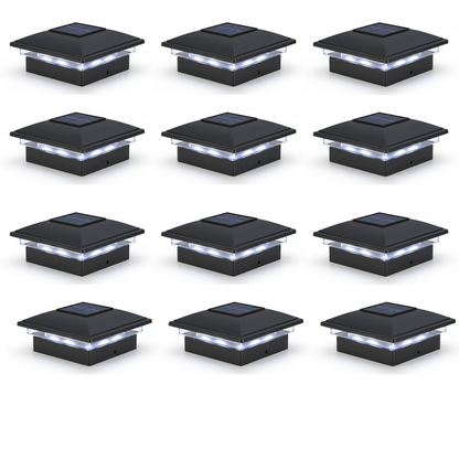 Dual Mode Waterproof Solar Post Cap Lights for Outdoor Fence | SLIMG:7259917761358337869