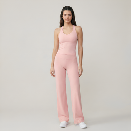 Two Piece Sporty Tracksuit Set For Women