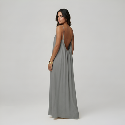 Adjustable Strap Cami Maxi Dress For Women