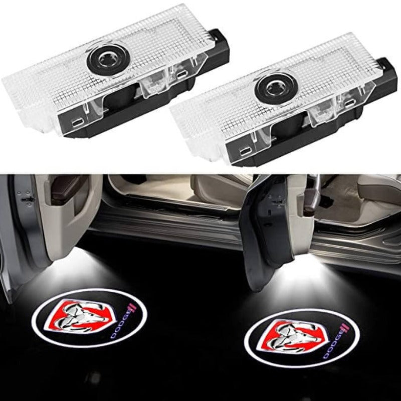 Set Of 2 Dodge Charger Door Projector Light-Car Door Sills | SLIMG:7057171173109409052