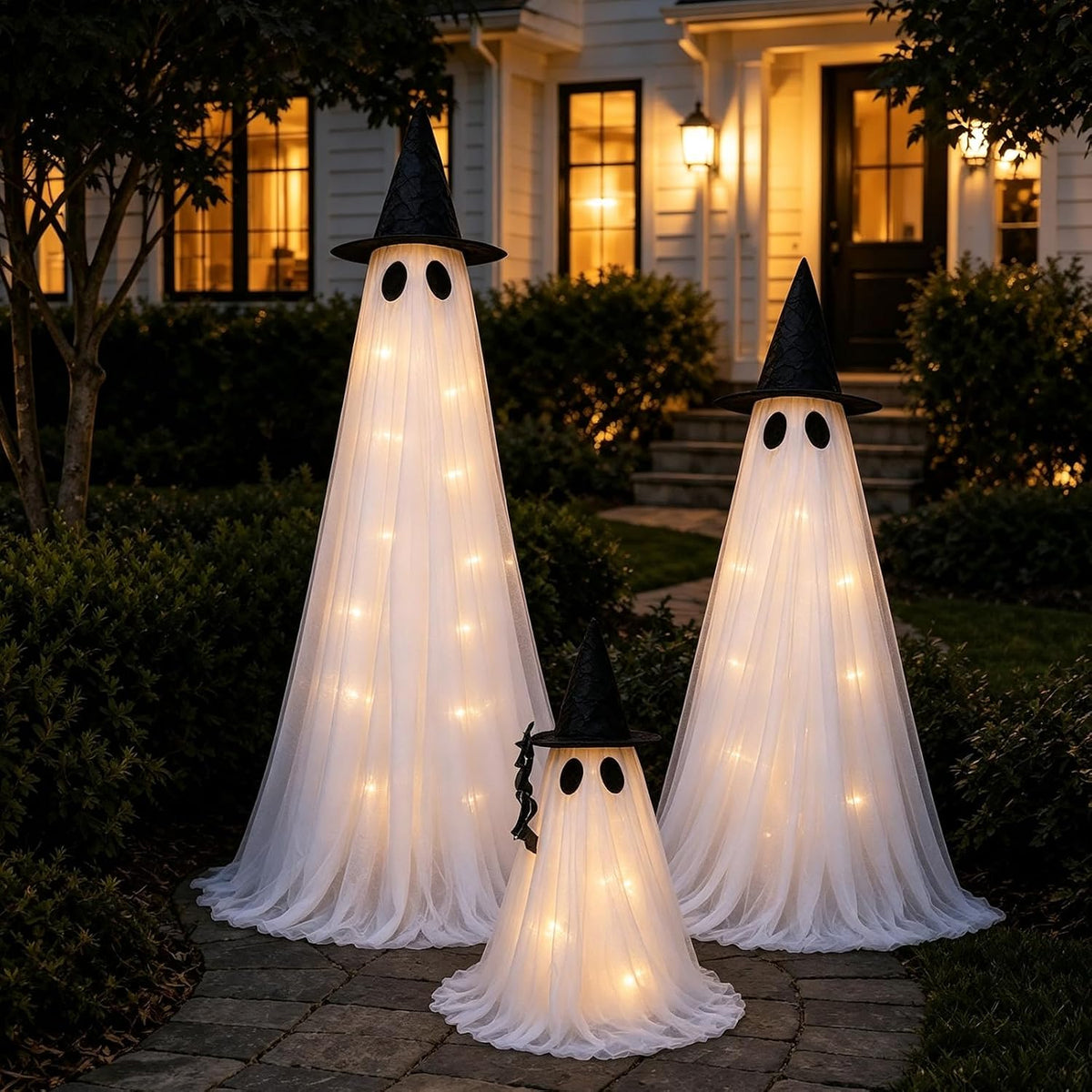 Halloween Light Up Figure For Outdoor Porch Garden And Yard Decor