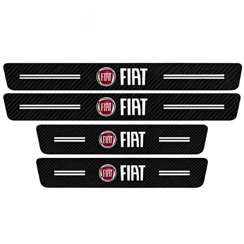 4 Pack Door Sill Protector With Carbon Film Anti Scratch-Car Door Sills | SLIMG:7057174998935414180