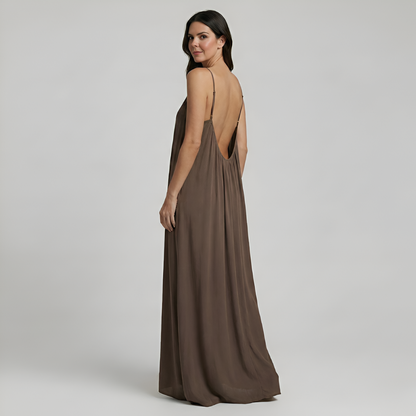 Adjustable Strap Cami Maxi Dress For Women