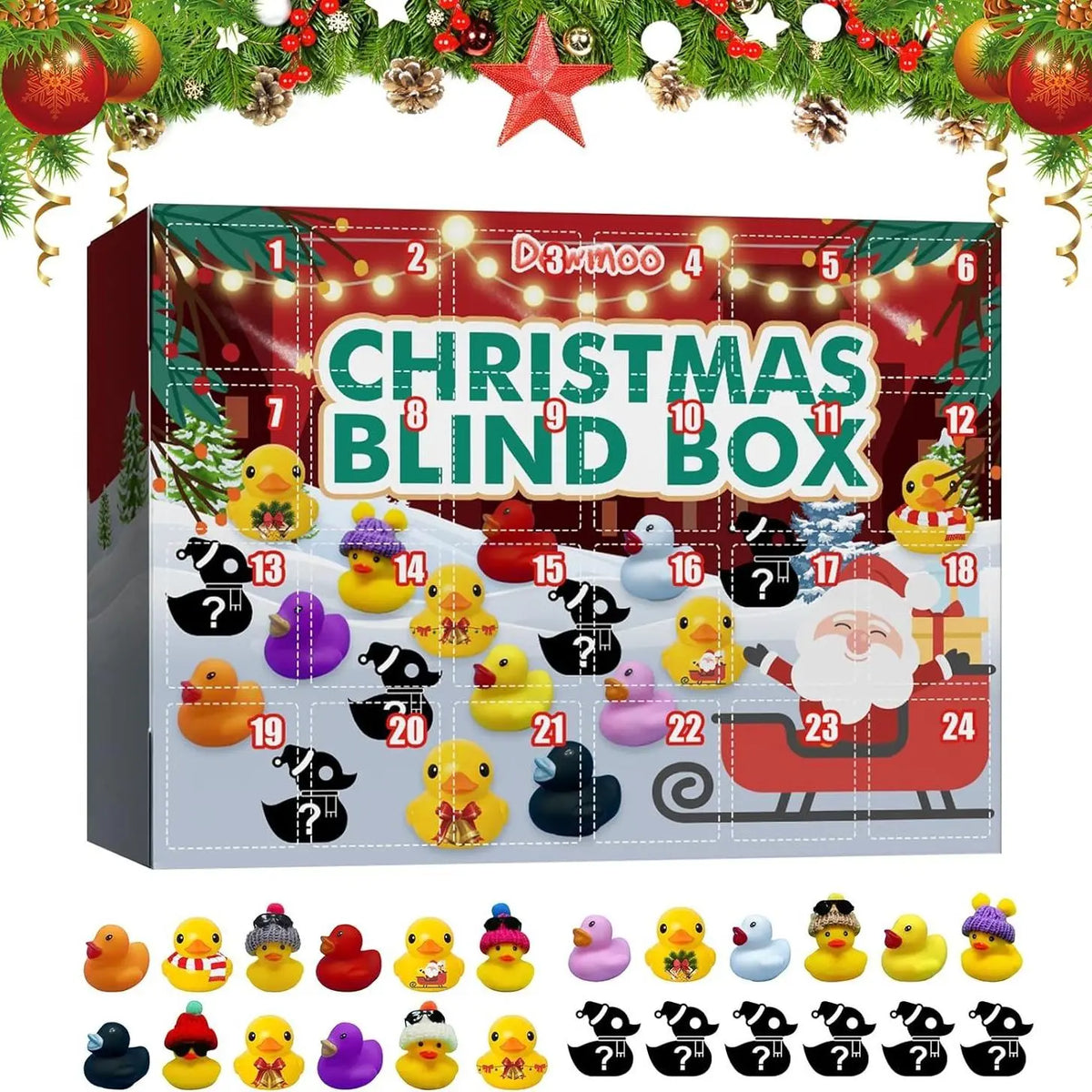 Christmas Mini Duck Blind Box