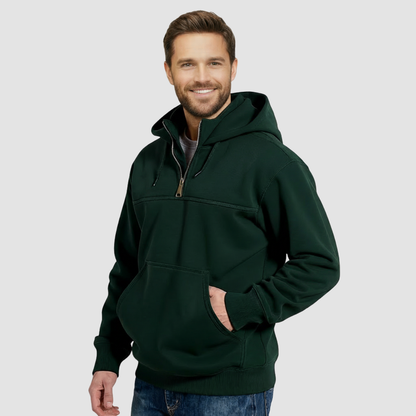 Rain Defender Loose Fit Quarter Zip Sweatshirt