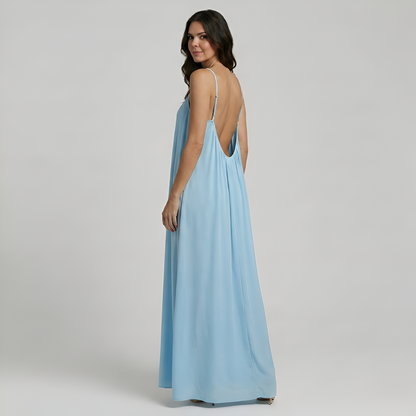 Adjustable Strap Cami Maxi Dress For Women