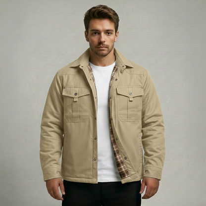 Flannel Plaid Lined Shacket