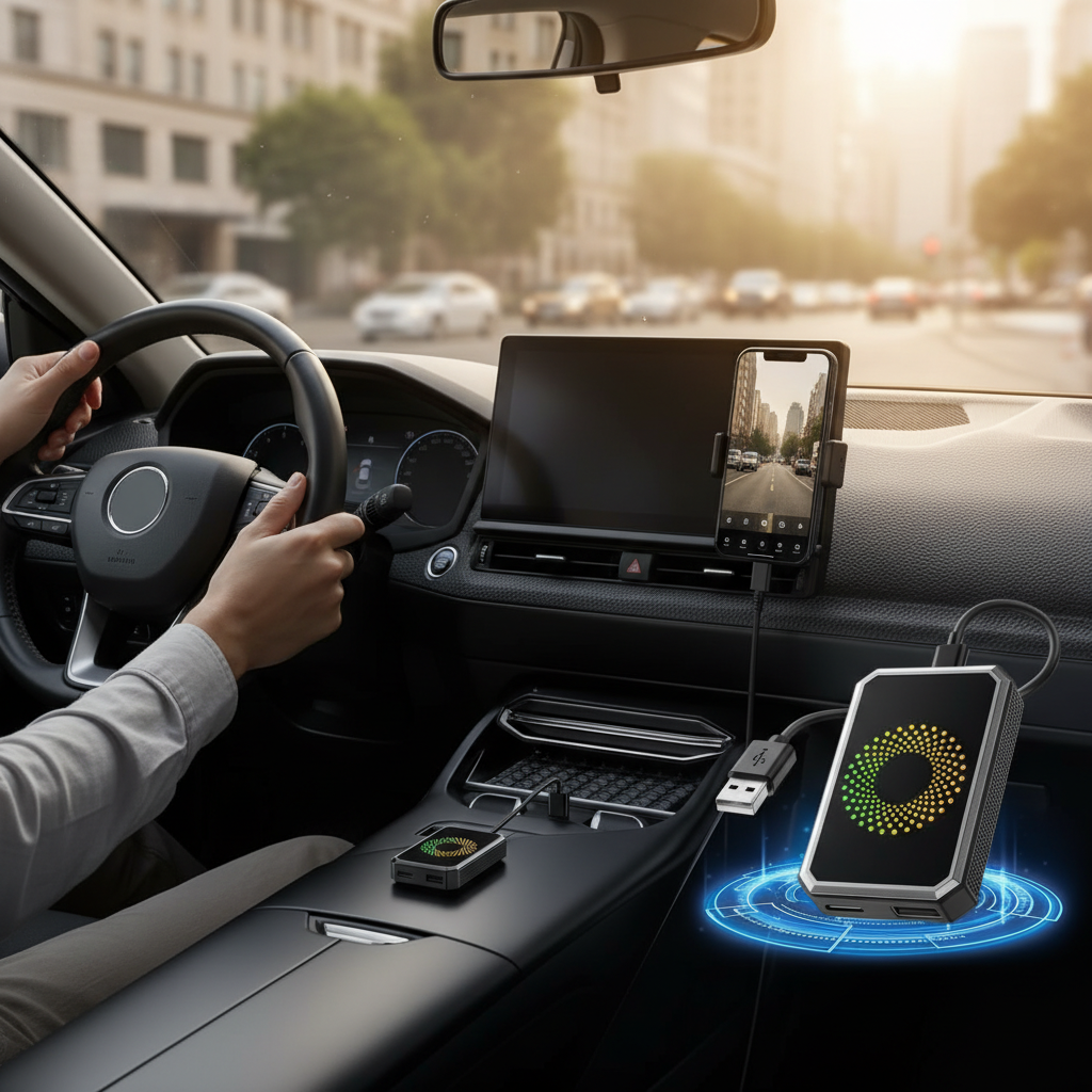 Wireless Carplay Adapter With Built In Apps | SLIMG:7357236151508289844