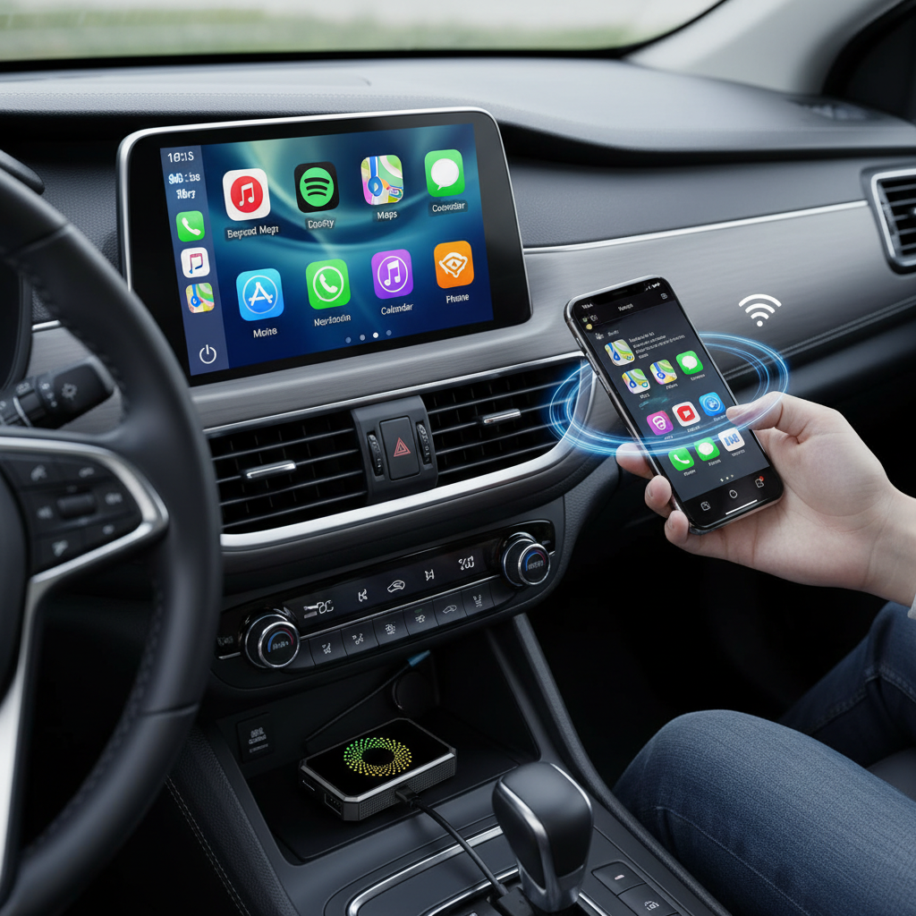 Wireless Carplay Adapter With Built In Apps | SLIMG:7357236152028371074