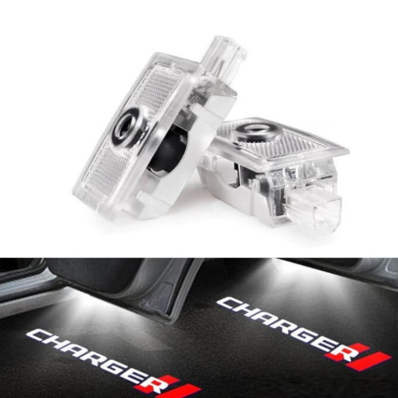 Set Of 2 Dodge Charger Door Projector Light-Car Door Sills | SLIMG:7057171173109409053