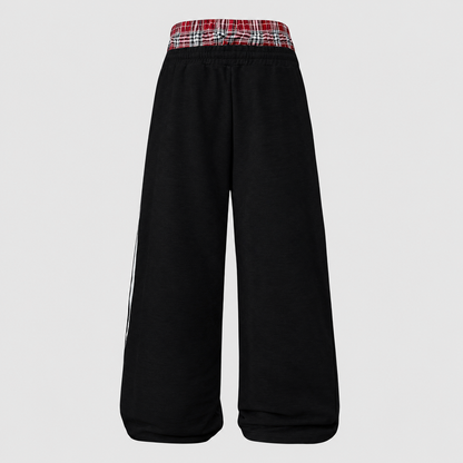 Casual 2 In 1 Thick Knit Streetwear Joggers For Men