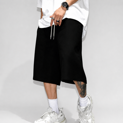Casual Knit Loose Fit Sports Pants For Men | SLIMG:7679853377790944436