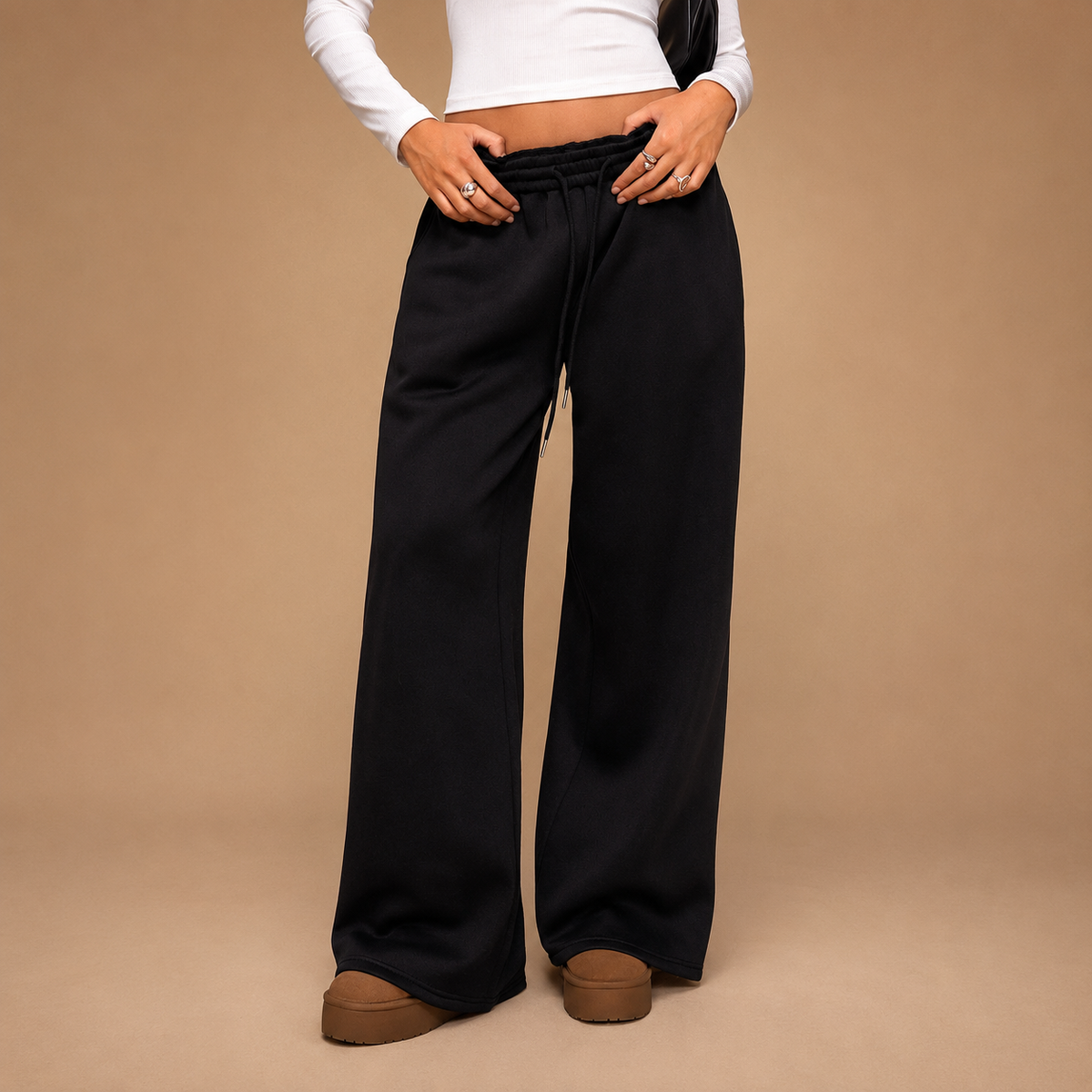 Versatile Wide Loose Casual Sweatpants For Women | SLIMG:7679914761799079691