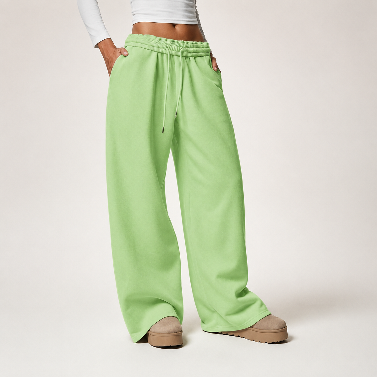 Versatile Wide Loose Casual Sweatpants For Women | SLIMG:7679914761799079686