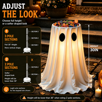 Halloween Light Up Figure For Outdoor Porch Garden And Yard Decor
