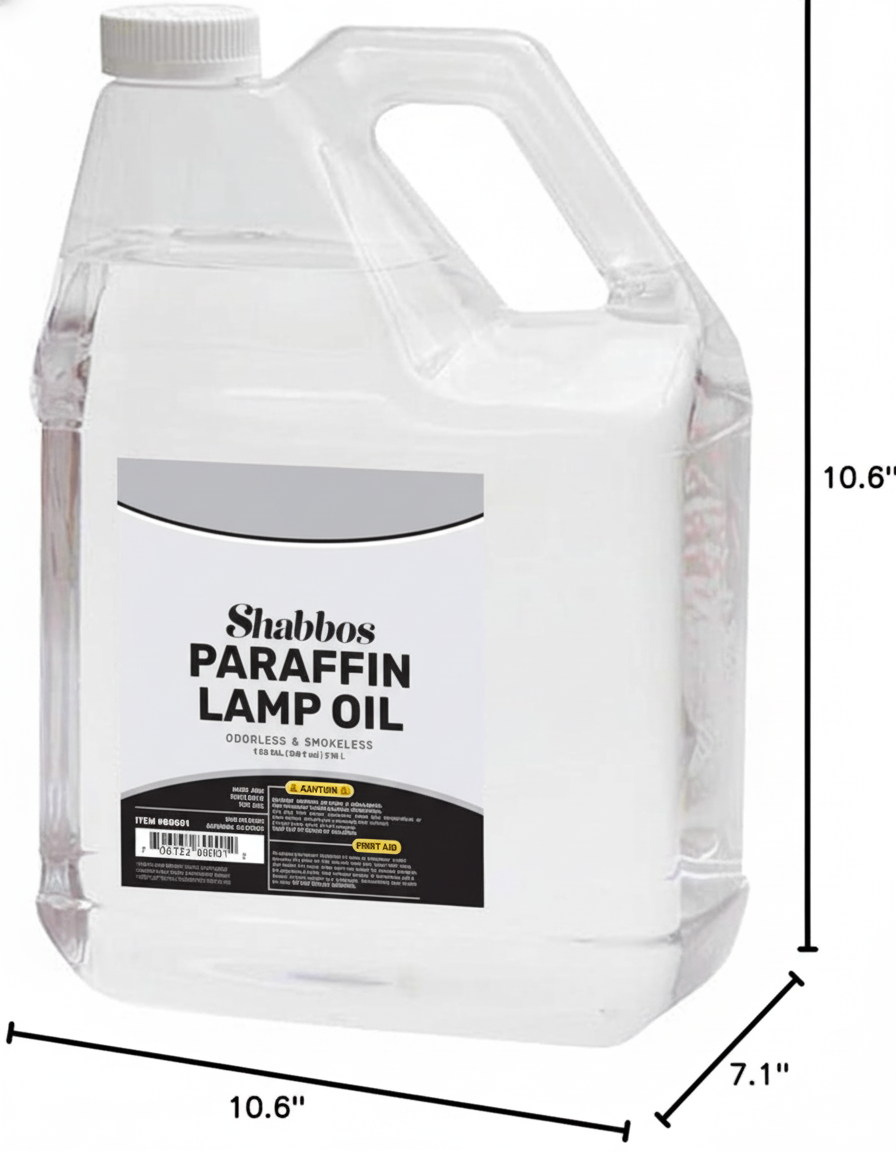 1 Gallon Clear Smokeless Odorless Paraffin Lamp Oil