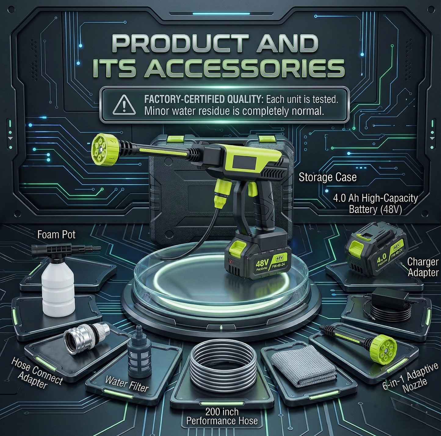 HydroJet Portable Power Washer™ – Cordless High-Pressure Washer for Anywhere Cleaning