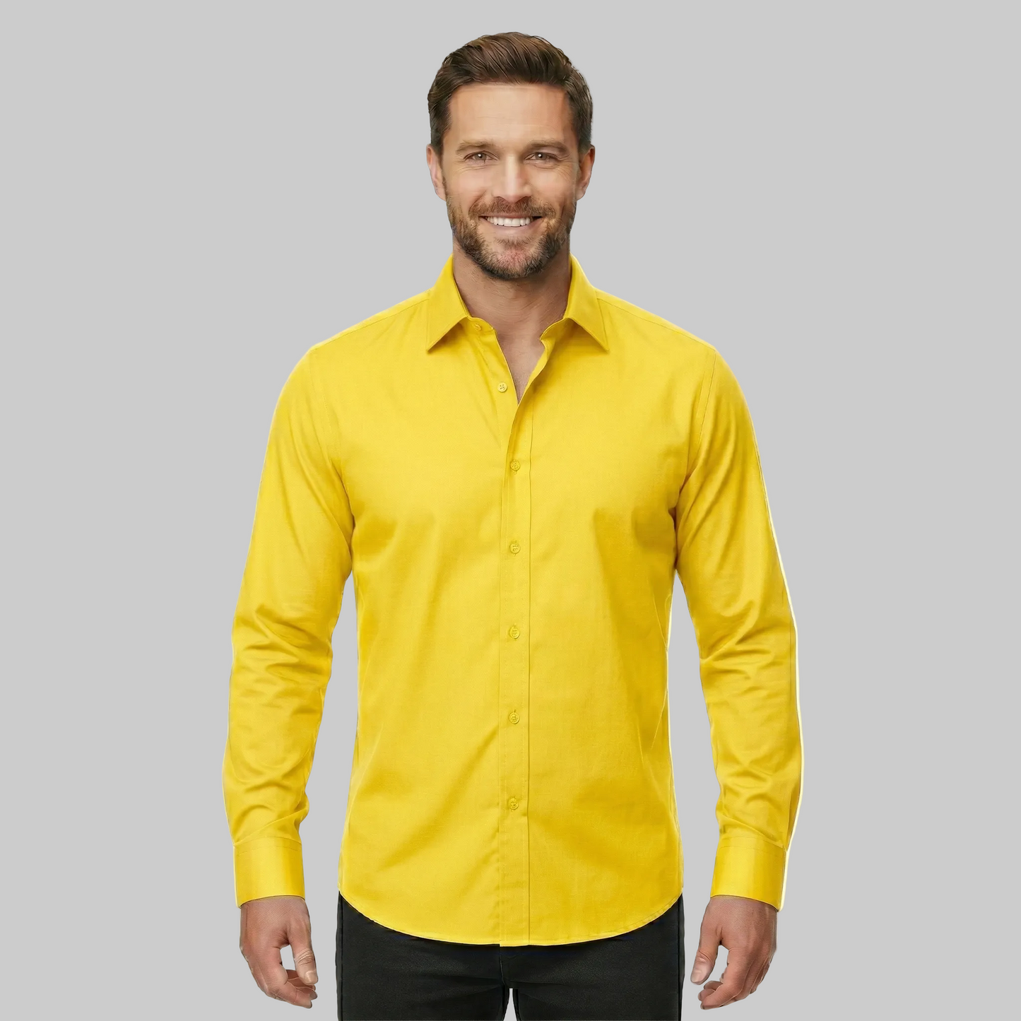 Classic Stretch Long Sleeve Button Down Shirt