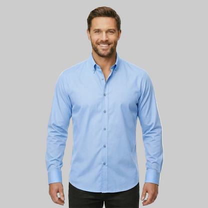 Classic Stretch Long Sleeve Button Down Shirt