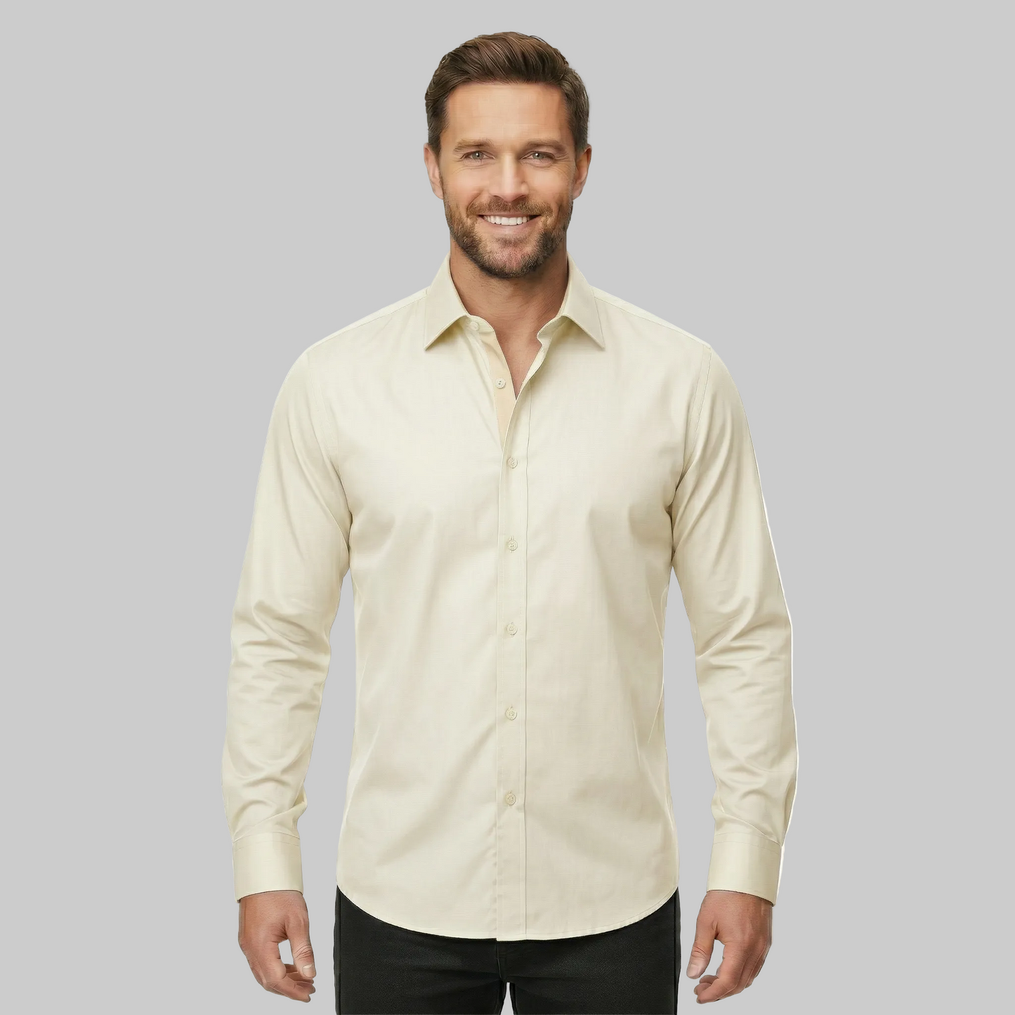 Classic Stretch Long Sleeve Button Down Shirt