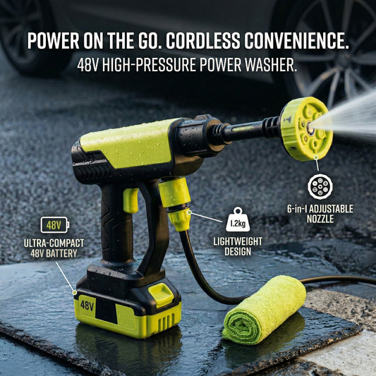 HydroJet Portable Power Washer™ – Cordless High-Pressure Washer for Anywhere Cleaning