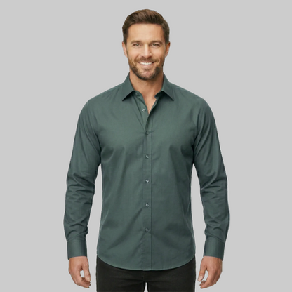Classic Stretch Long Sleeve Button Down Shirt