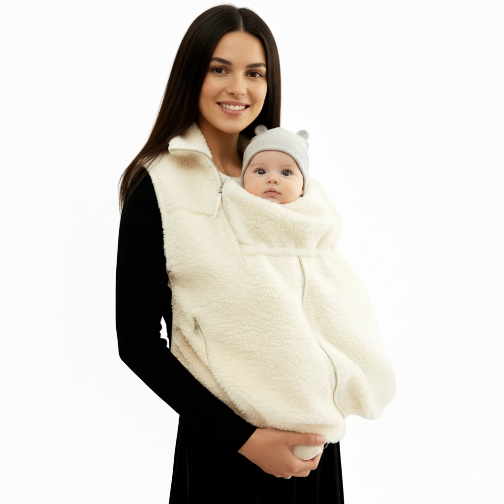 MAMA Babywearing Fleece Jacket And Vest | SLIMG:7266123167252367101